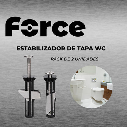 Force™- Estabilizador de tapa de inodoro