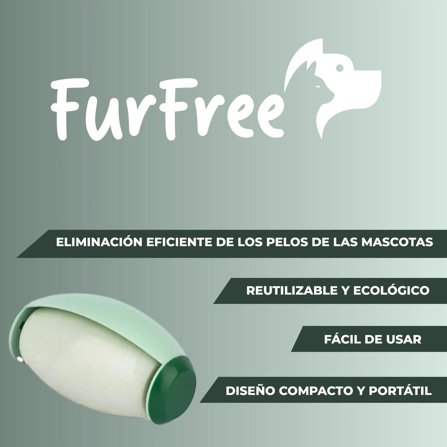FurFree™- Removedor de pelos instantaneo