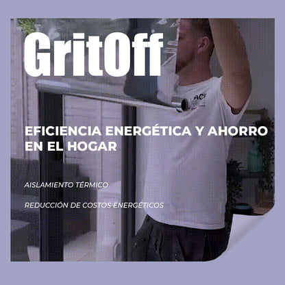 GritOff™ - Cobertura de ventana plegable