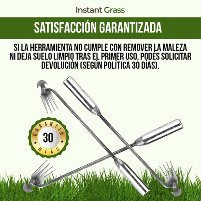 Instant Grass - El jardín limpio que quieres, sin esfuerzo y sin dolor.