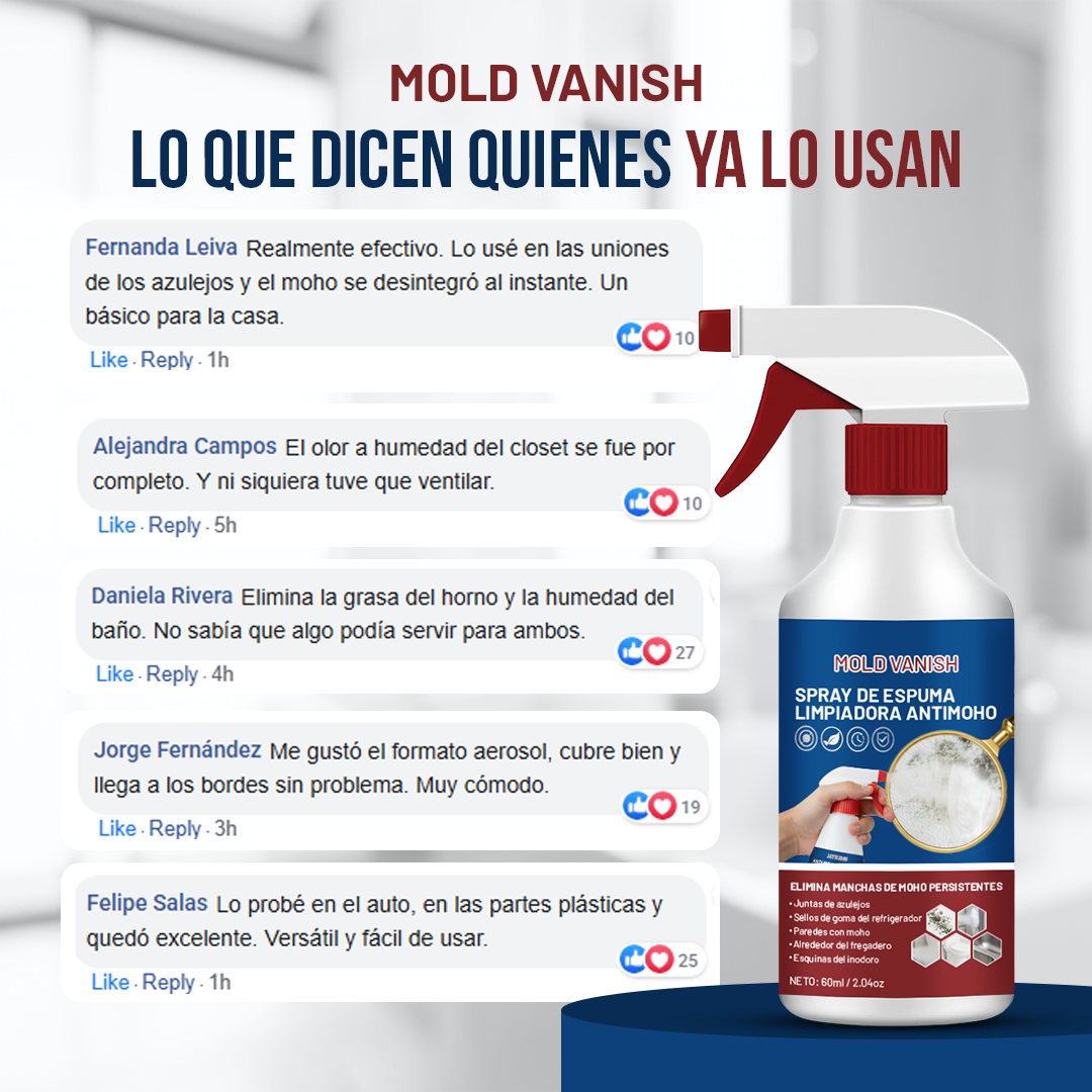 Mold Vanish™ - Elimina el moho en segundos