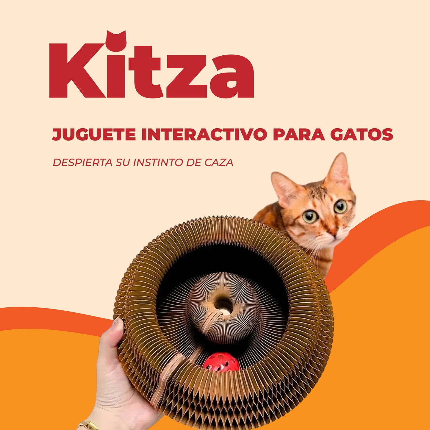 Kitza™ - Juguete interactivo para gatos