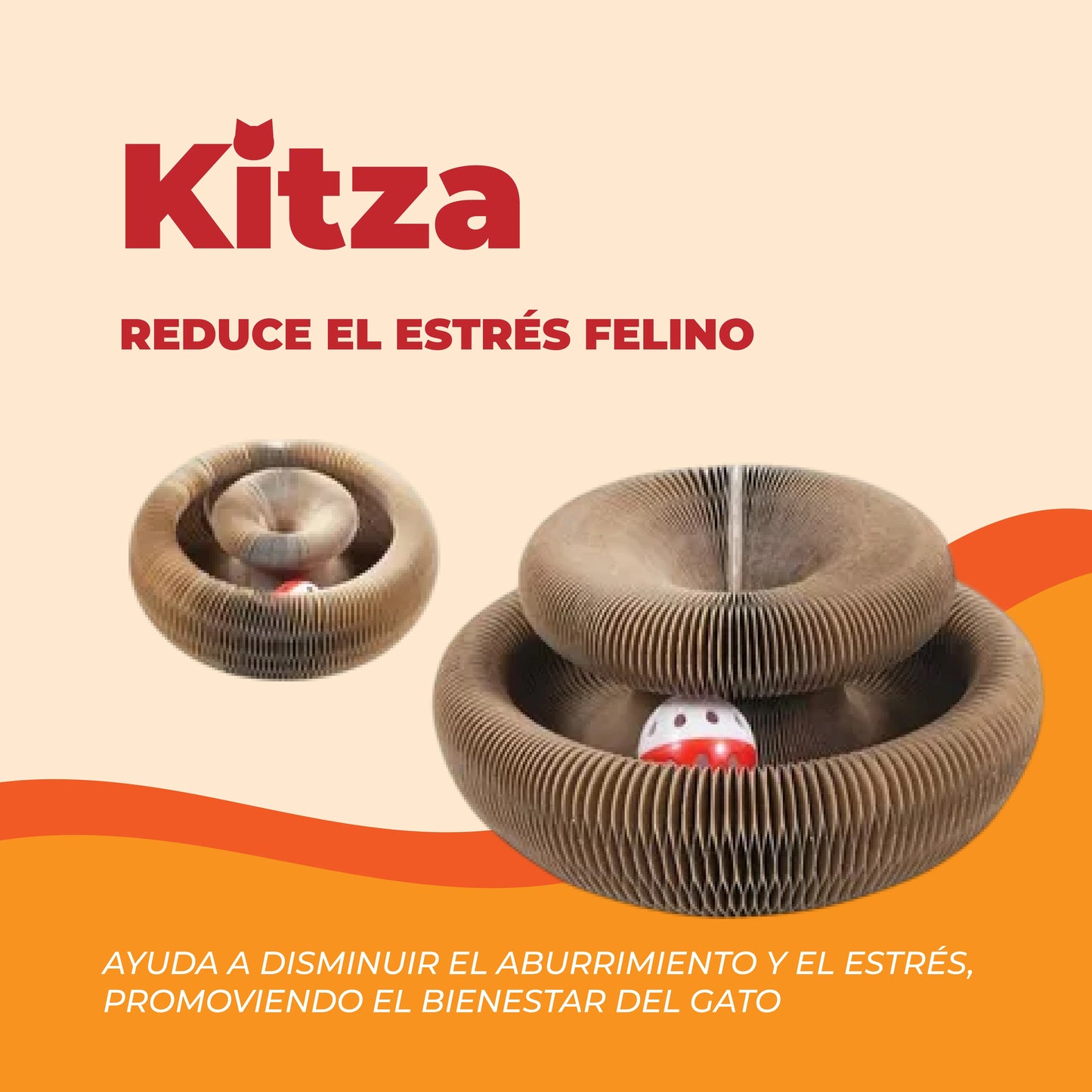 Kitza™ - Juguete interactivo para gatos