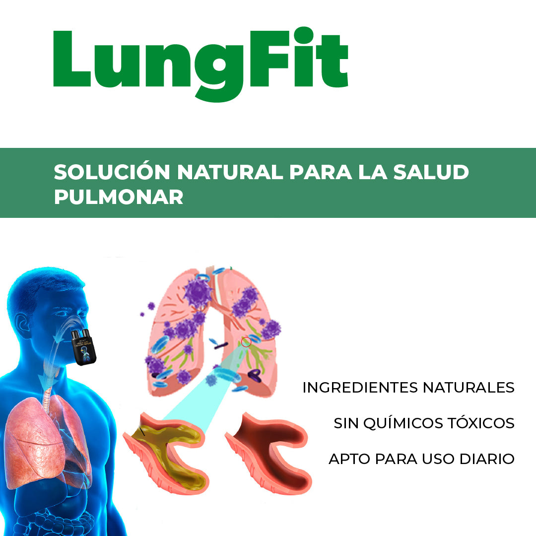LungFit™ - Spray para la limpieza de pulmones