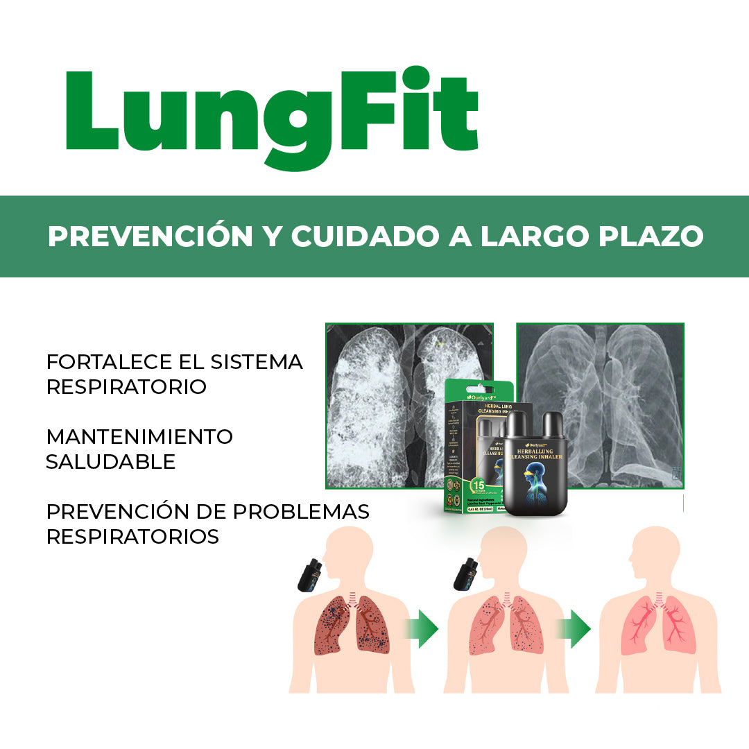 LungFit™ - Spray para la limpieza de pulmones