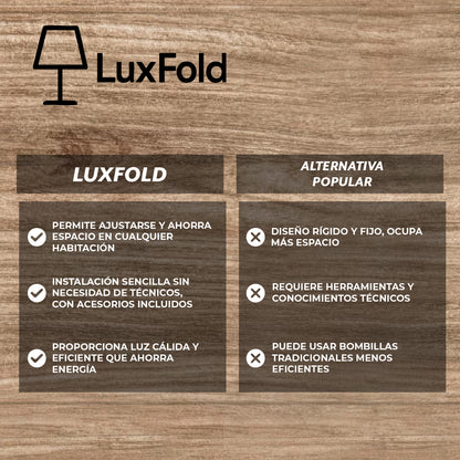 LuxFold™ – Ilumina con elegancia moderna