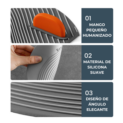 Cubierta con filtro de drenaje