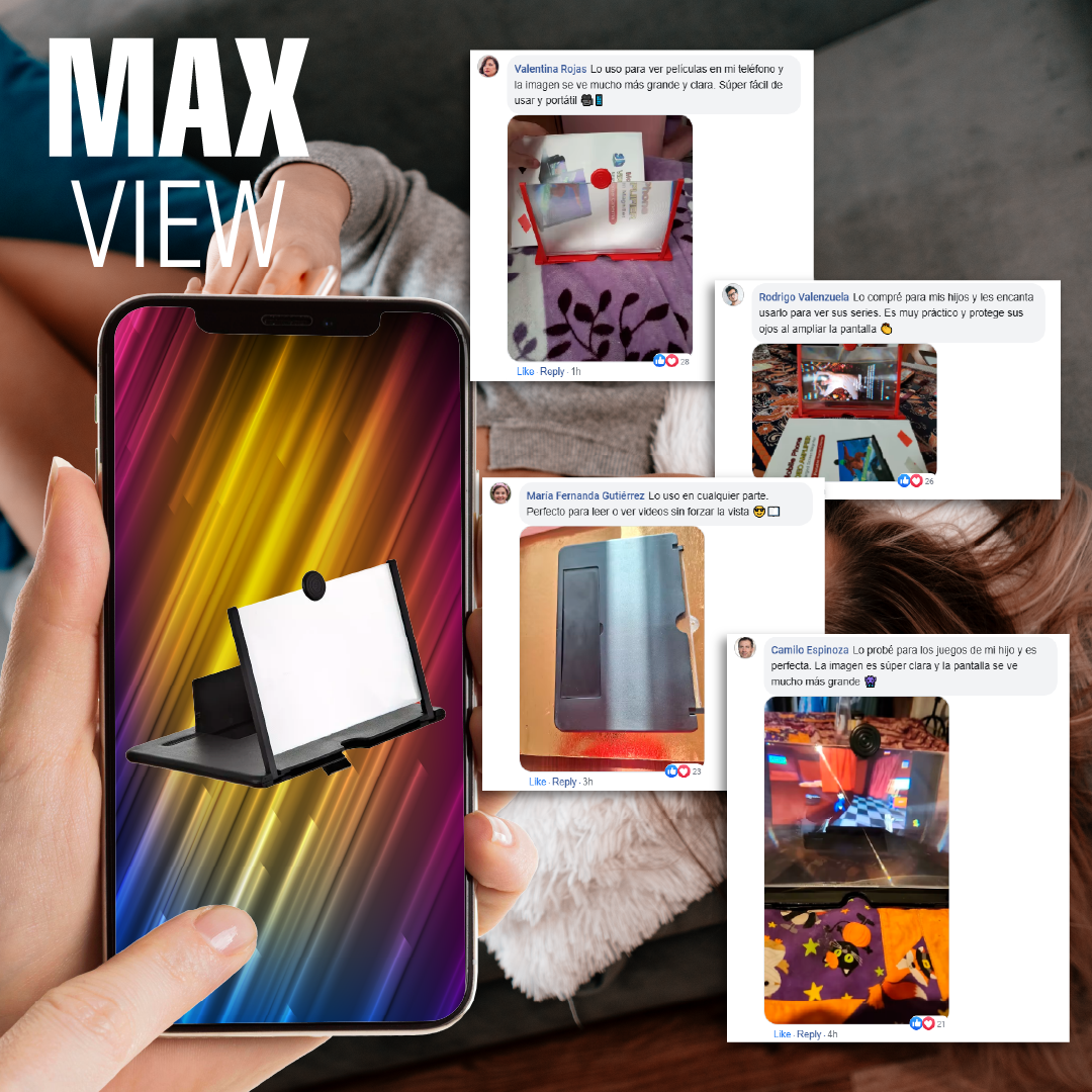 MaxView™ - Amplificador de Pantallas 3D