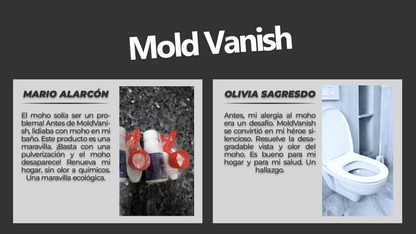 MoldVanish™ - removedor de moho de múltiples superficies