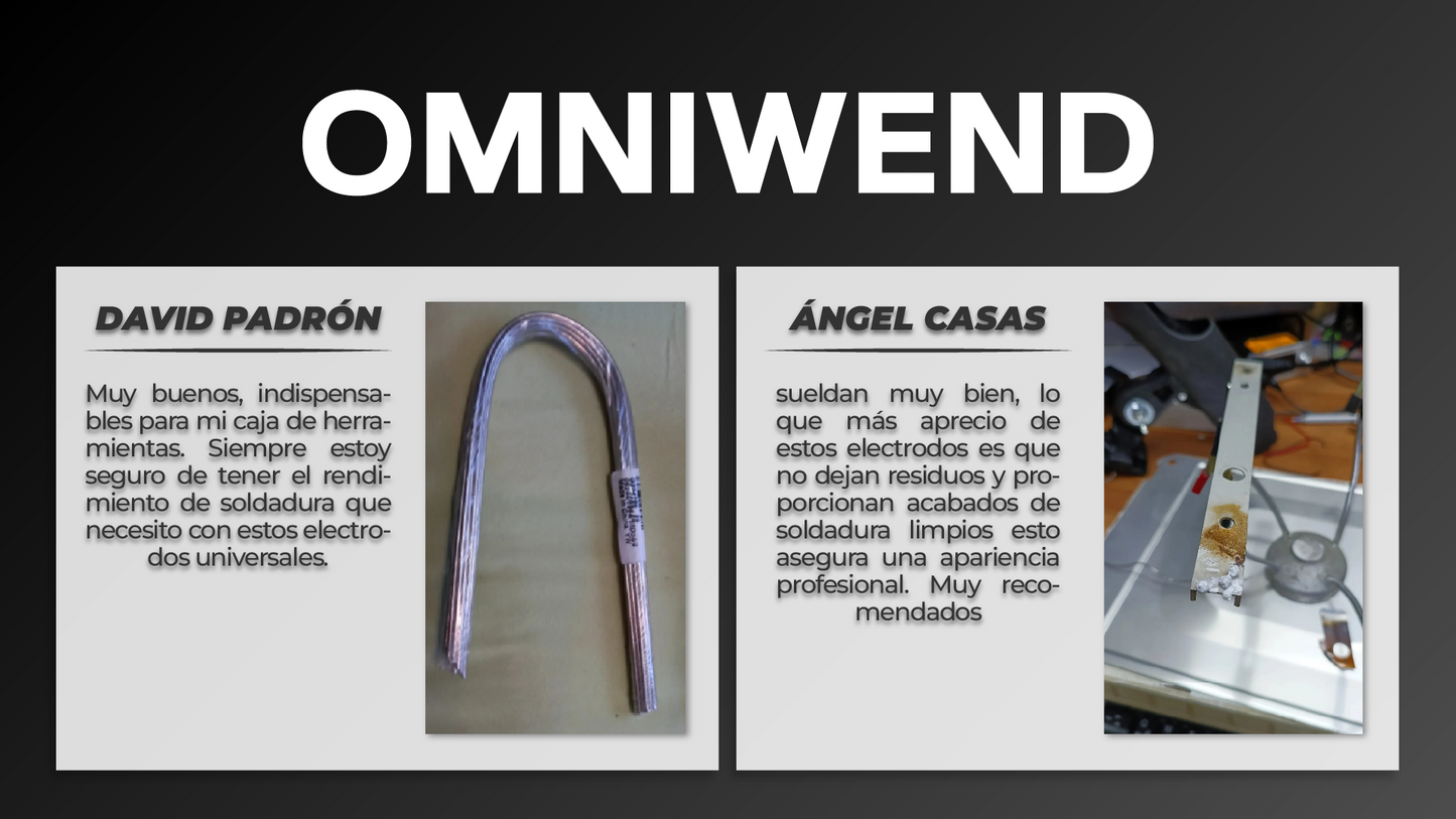 Omniweld™ - Electrodo de soldadura universal 1.6 MMA