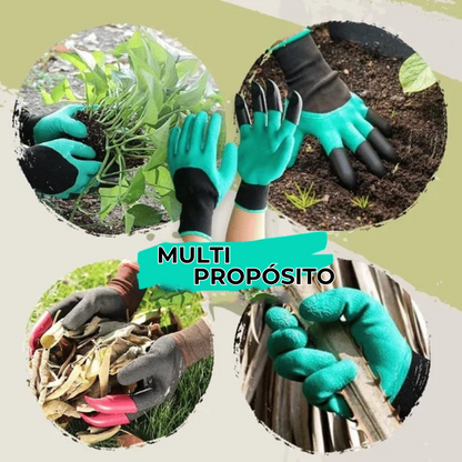 Gardenmagic™ - Guantes protectores con garras para jardinería