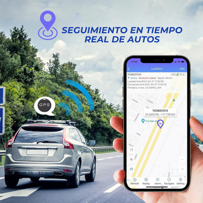 TrackIt™ - Mini rastreador GPS magnético
