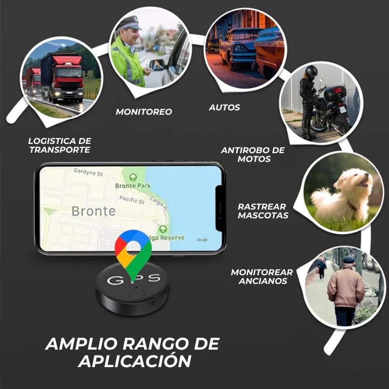 TrackIt™ - Mini rastreador GPS magnético