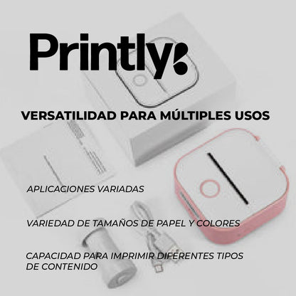 Printly™ - Impresora térmica portátil