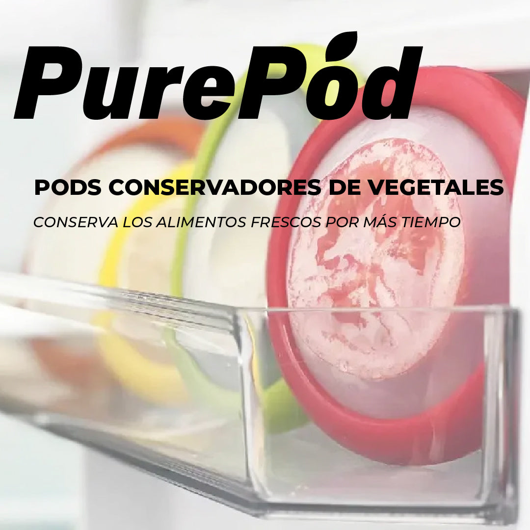 PurePod™ - Pods conservadores de vegetales