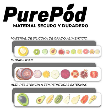 PurePod™ - Pods conservadores de vegetales