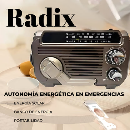 Radix™ - Radio de emergencia