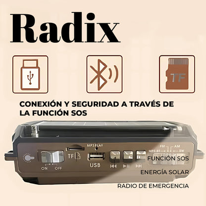 Radix™ - Radio de emergencia