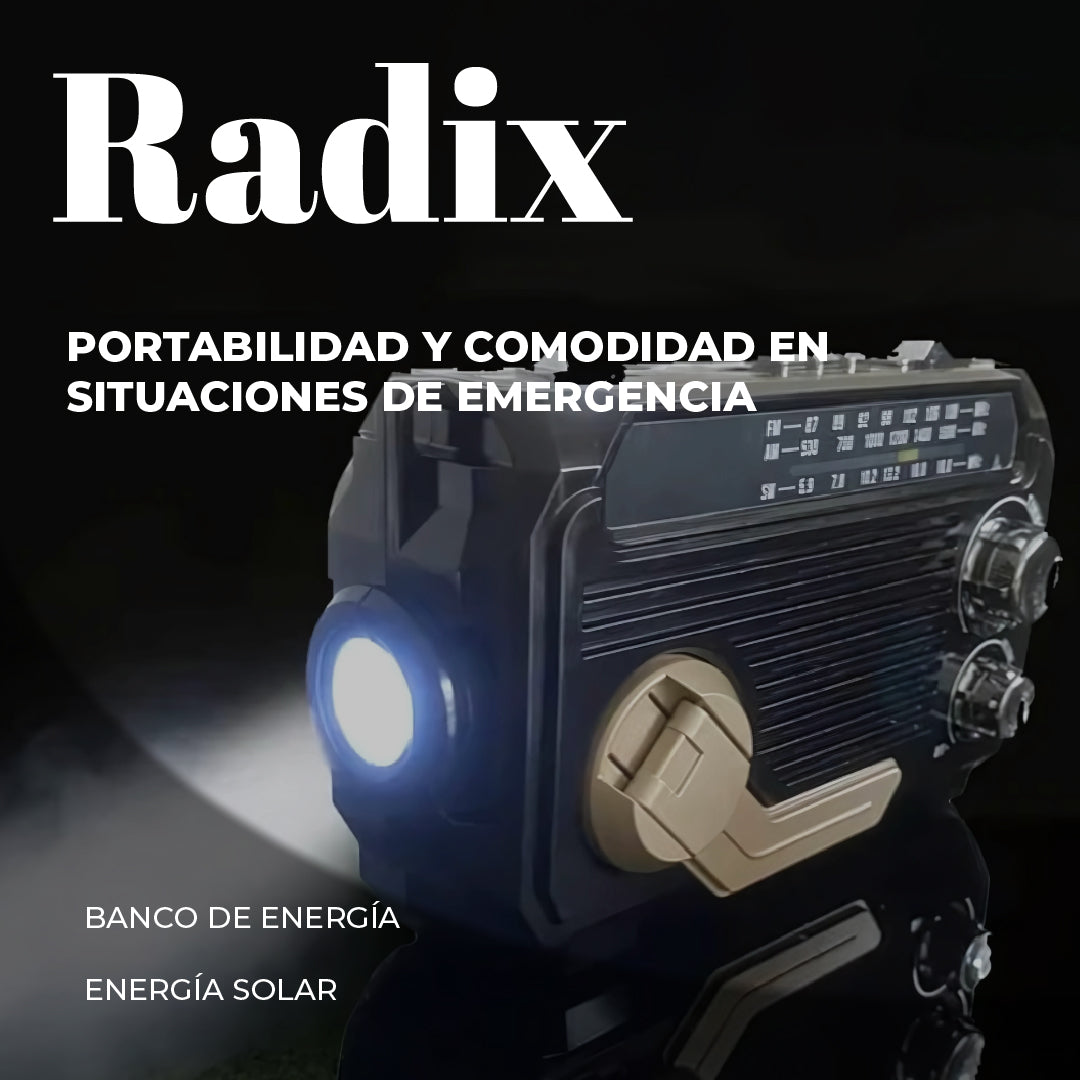 Radix™ - Radio de emergencia