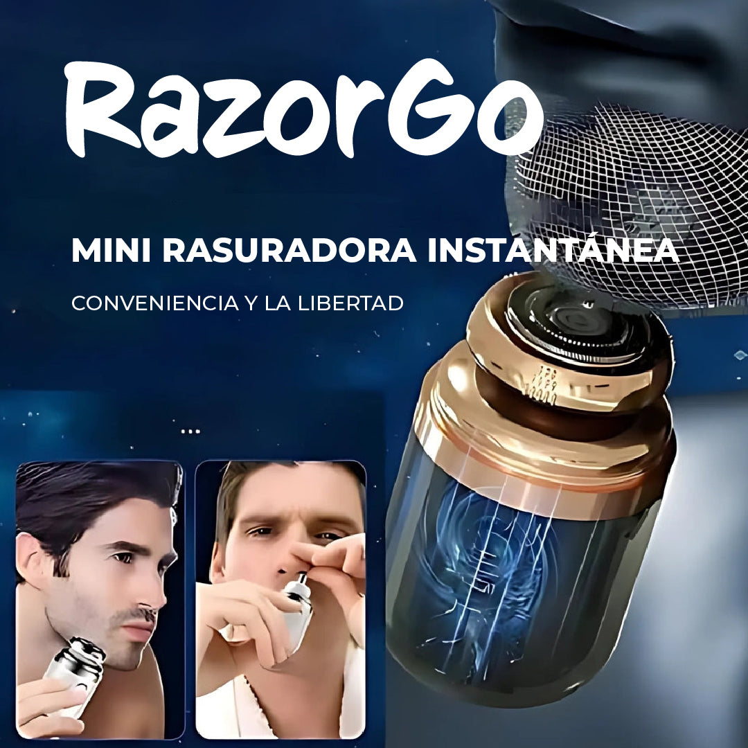 RazorGo™ - Mini Rasuradora instantanea
