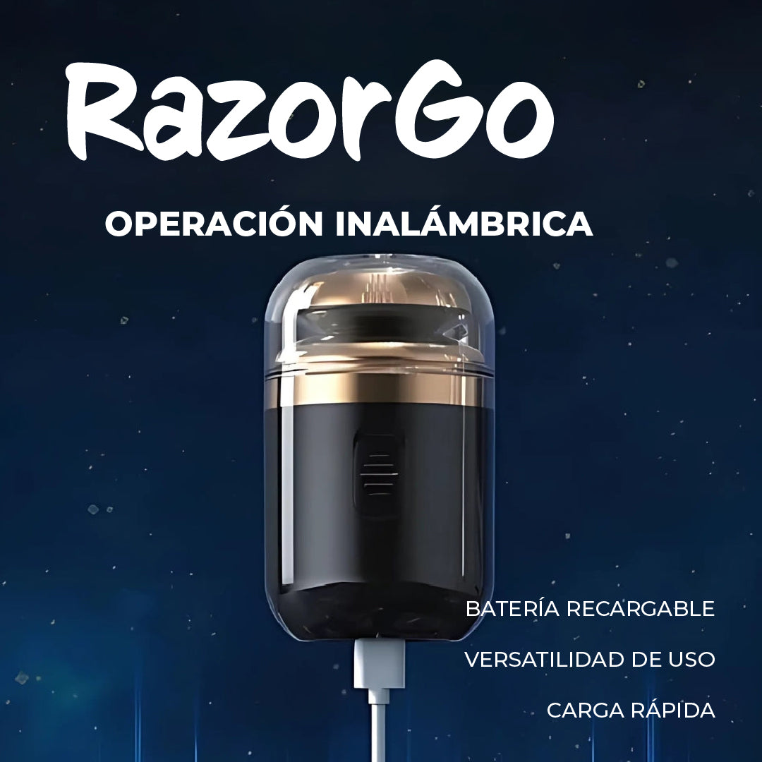 RazorGo™ - Mini Rasuradora instantanea