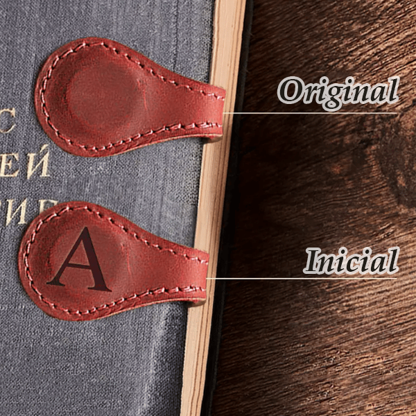 SignatureLeather™ - Marcador de cuero