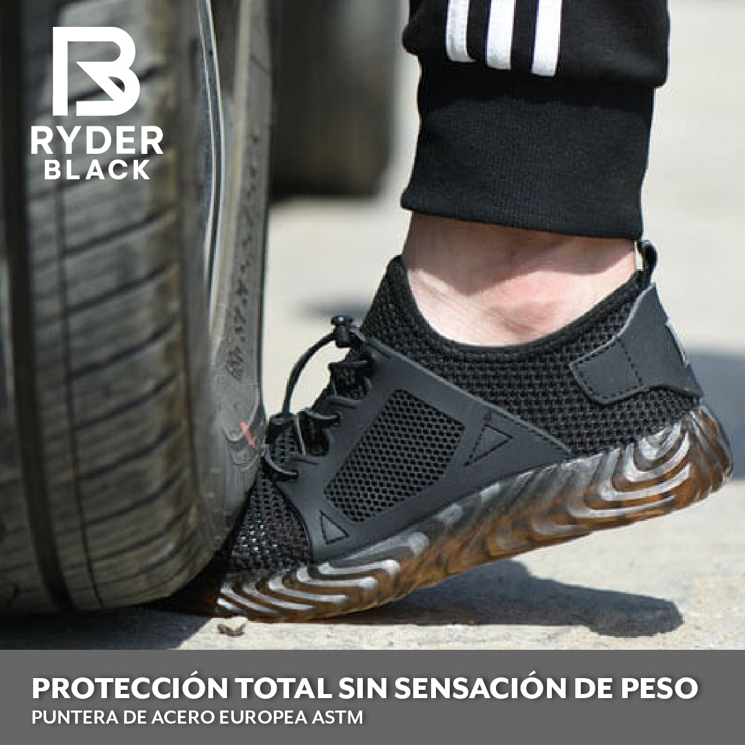 Ryder Black™ - Zapato de seguridad ligero y urbano