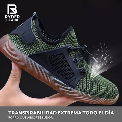 Ryder Black™ - Zapato de seguridad ligero y urbano