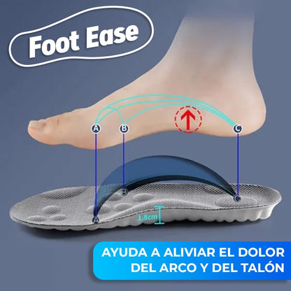 FootEase™ - Plantillas ultra suaves 4D