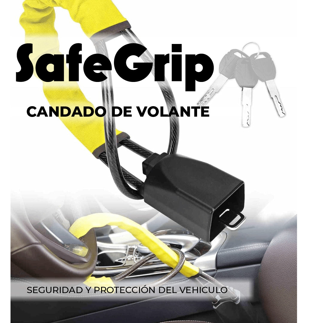 SafeGrip™ - Candado de volante