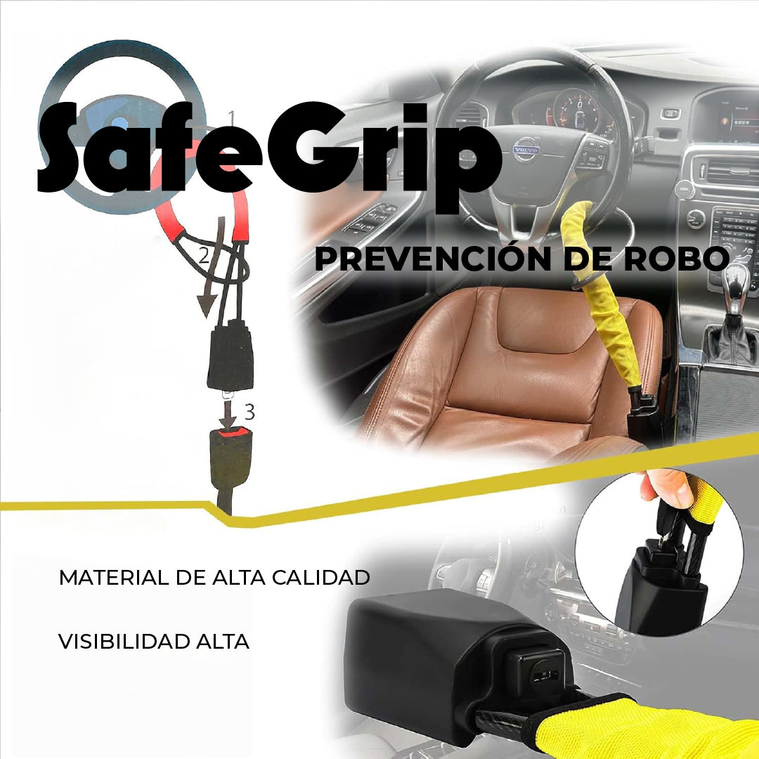SafeGrip™ - Candado de volante