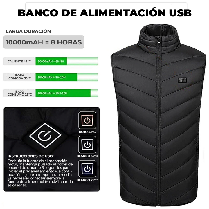 HeatBoost™ - Chaqueta térmica impermeable