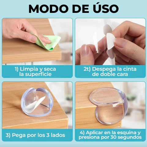 SafeCorner™ - Set de protección para esquinas