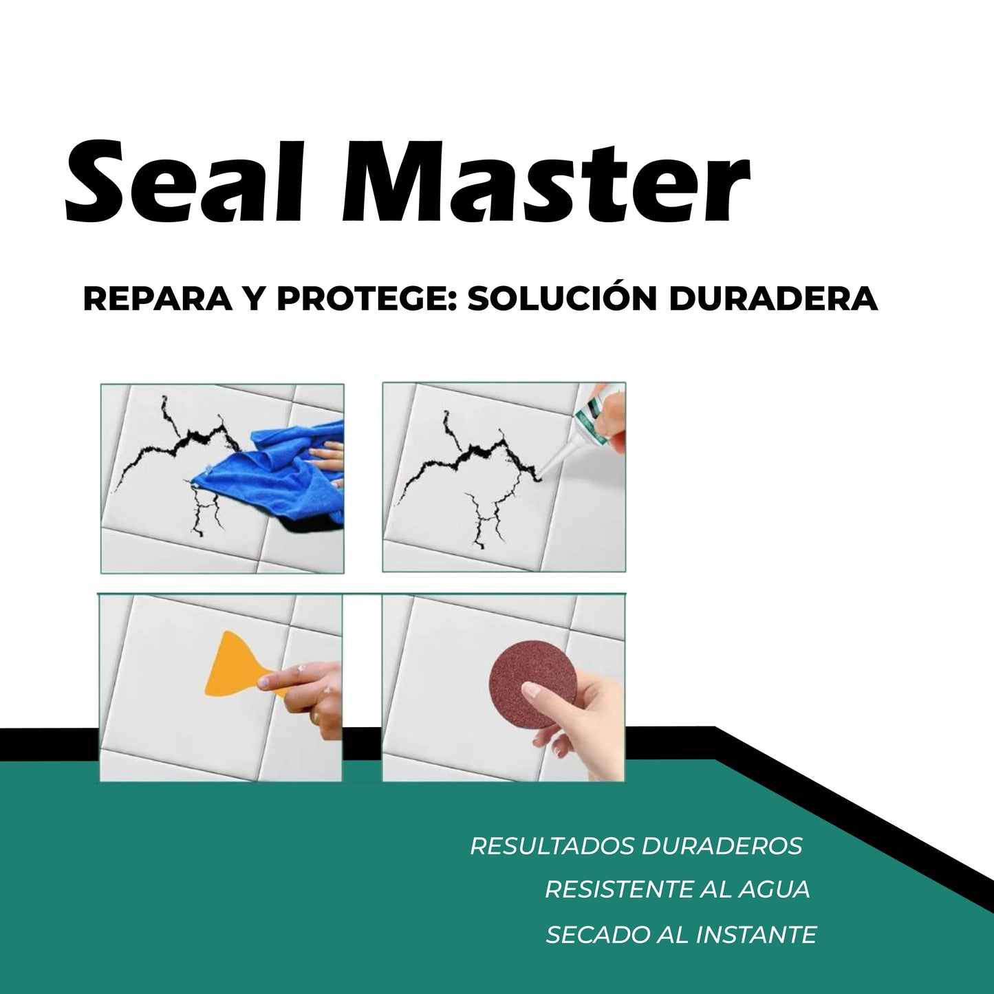 SealMaster™ - Reparador de cerámicas de secado rápido