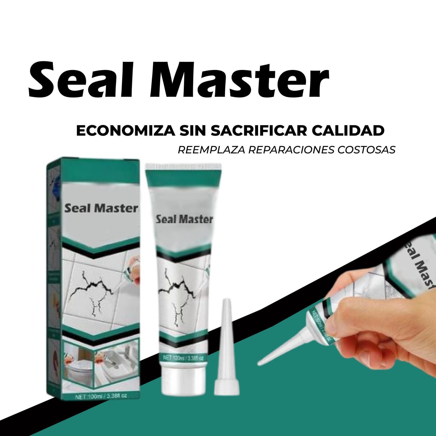 SealMaster™ - Reparador de cerámicas de secado rápido