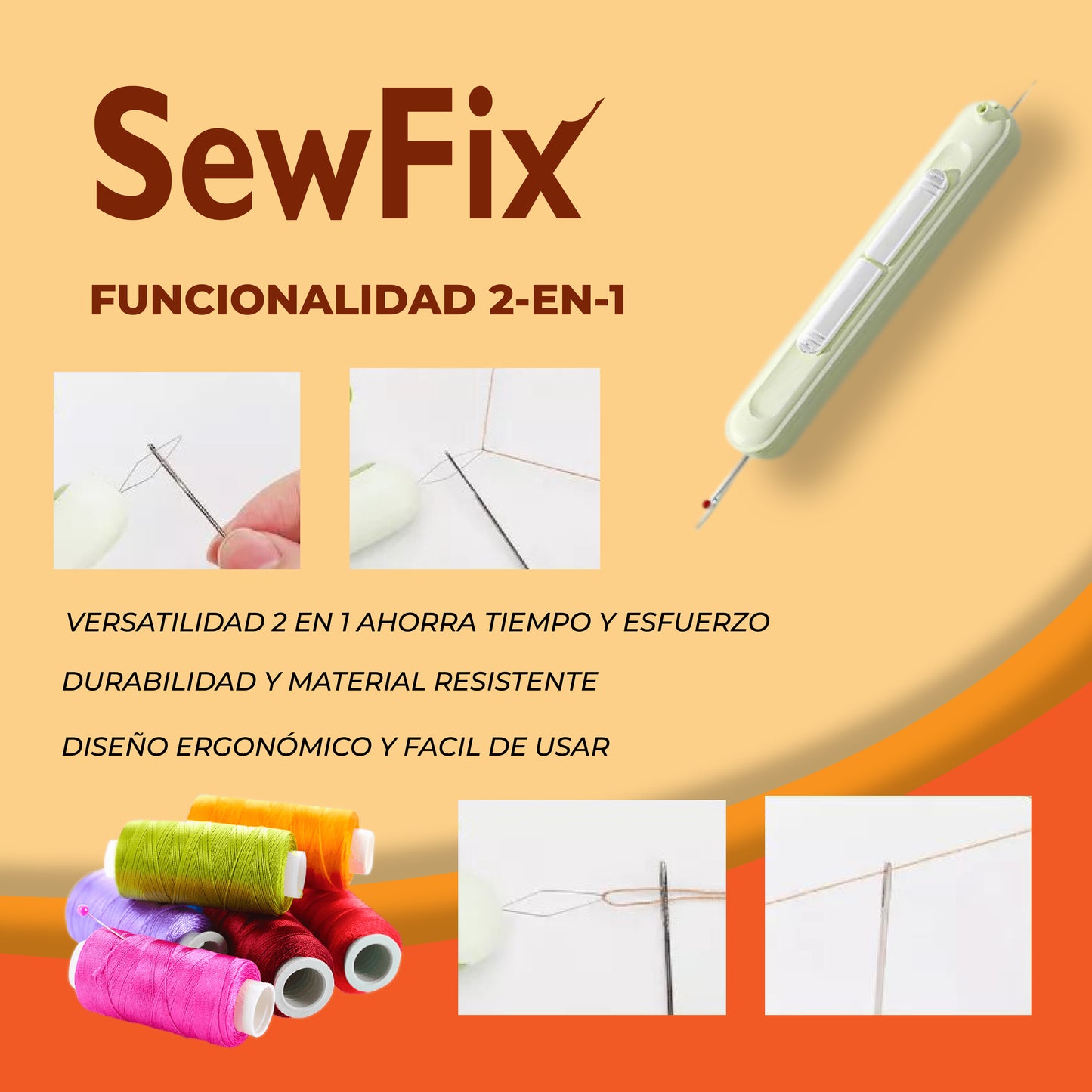 SewFix™ - Enhebrador de agujas - 1 + 1 Gratis