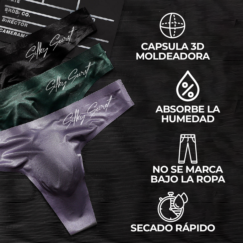 SilkySecret™ - Tanga sexy para hombres sin costuras