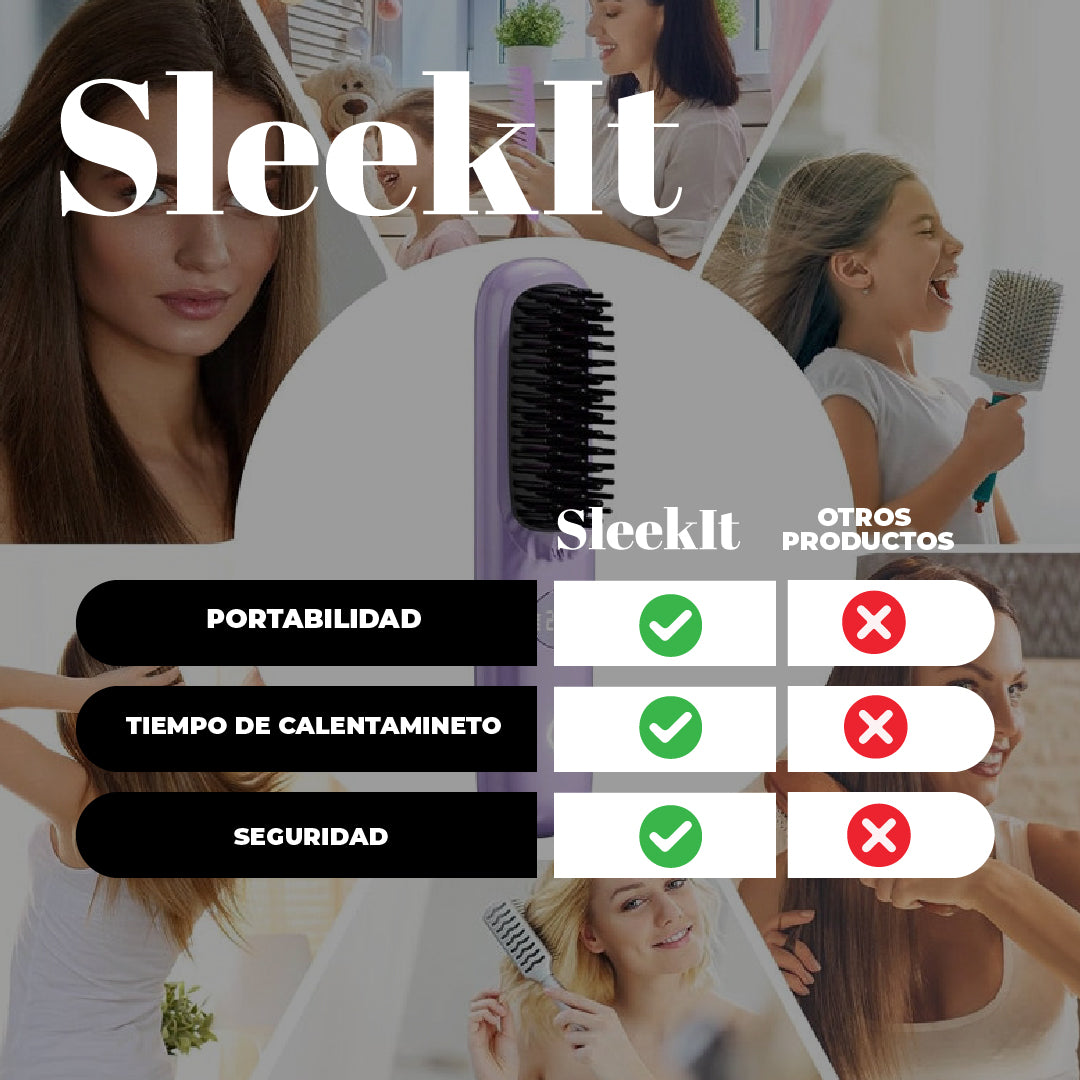 SleekIt™ - Alisador instantáneo led