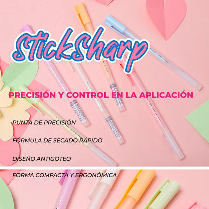 StickSharp™- Lápiz de pegamento de alta precisión