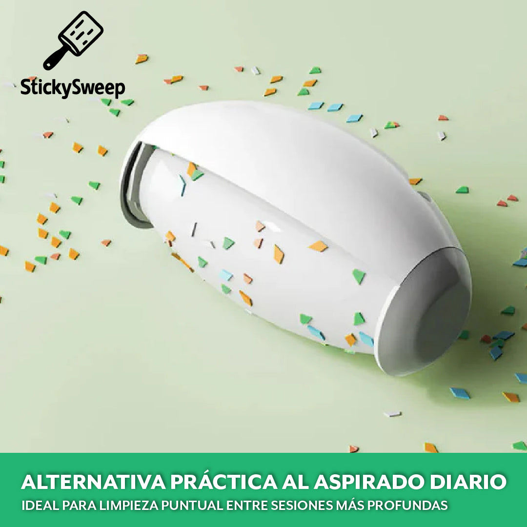 StickySweep™- Elimina Pelusas y Pelos sin Desperdicio