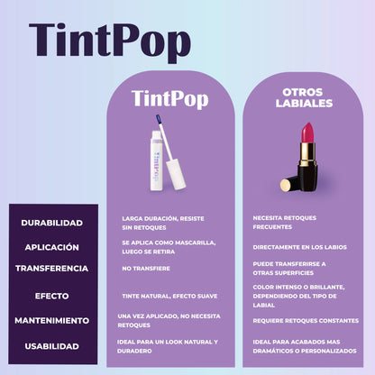 TintPop™ - Labial Peel-Off Ultraresistente
