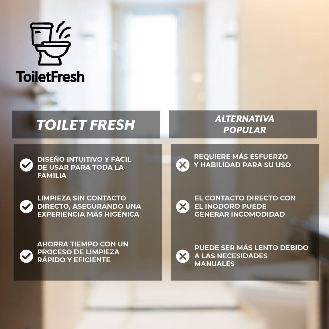 ToiletFresh™ - Higiene y frescura en cada uso