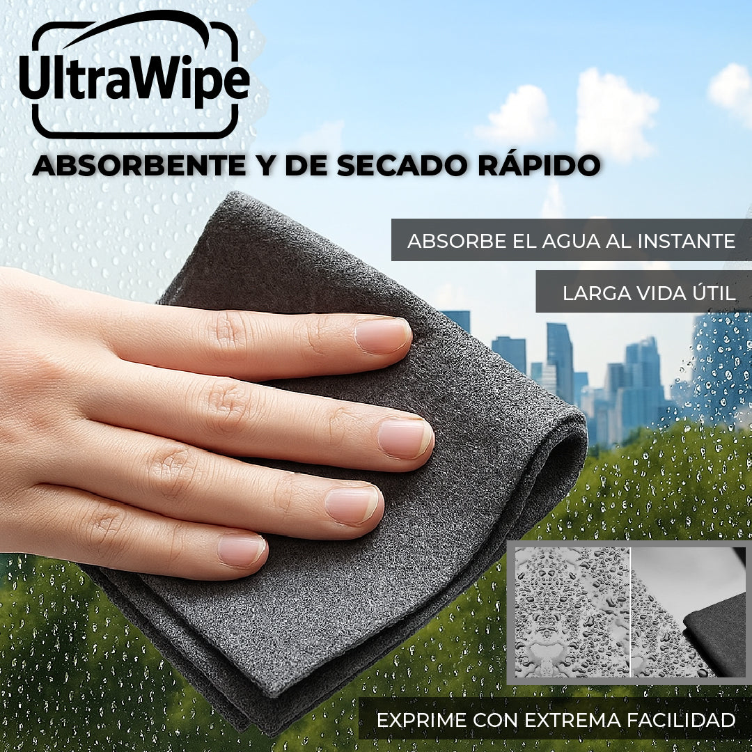 UltraWipe™ - Paños de microfibra ultra absorbentes