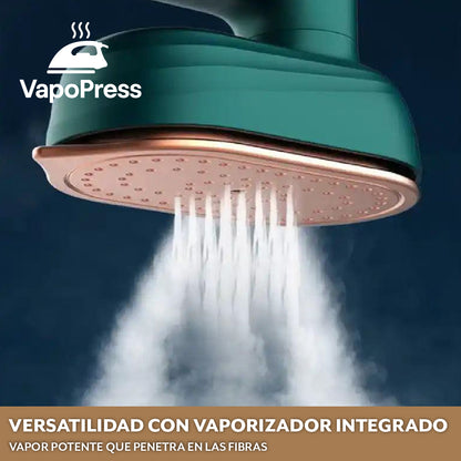 VapoPress™ - Plancha compacta de vapor para eliminar arrugas al instante
