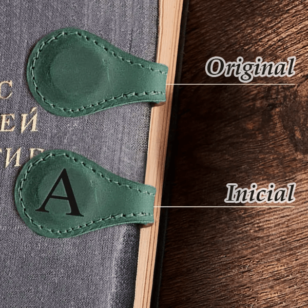 SignatureLeather™ - Marcador de cuero