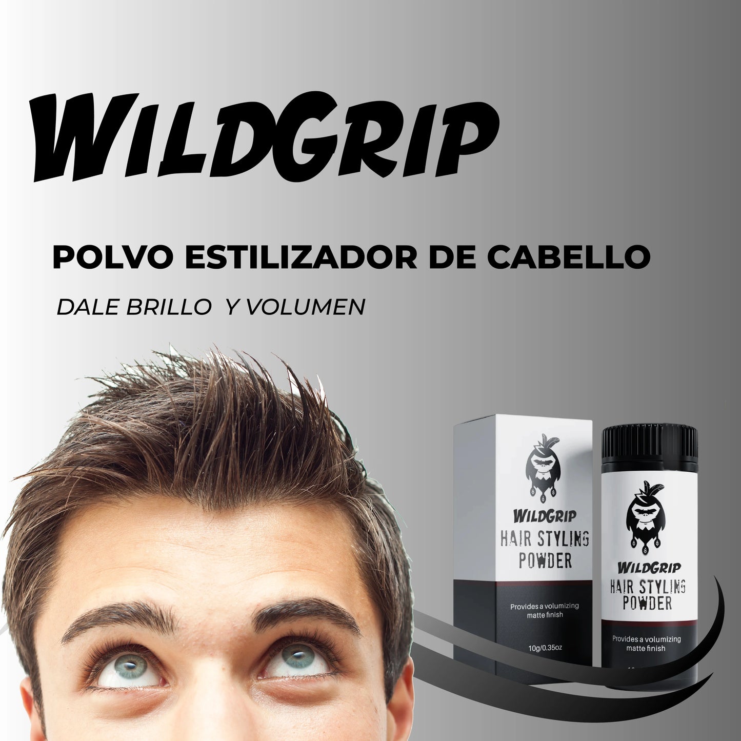 WildGrip™- Polvo estilizador de cabello