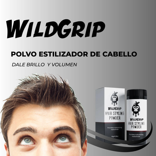 WildGrip™- Polvo estilizador de cabello