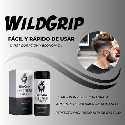 WildGrip™- Polvo estilizador de cabello