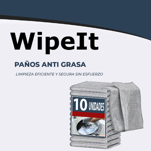 WipeIt™ - Paños anti grasa