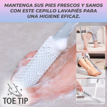 ToeTip™ - Cepillo para facilitar limpieza de pies